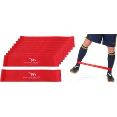 YakimaSport Guma fitness - zestaw 20 gum CZERWONE średni opór 11931484 5903137554727