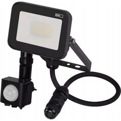 Naświetlacz Emos Naświetlacz LED Emos Profi/Ideo PIR ZS2712 10W 1100lm 4000K IP65 czujnik ruchu PIR czarny 11955268 8592920105801