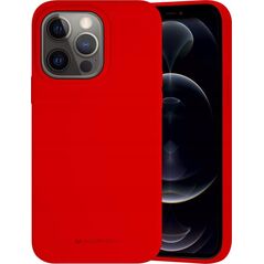 Goospery Etui Mercury Goospery Silicone do iPhone 14 Pro czerwony 11965103 8809887823182