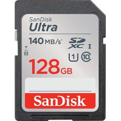 Karta SanDisk Ultra SDXC 128 GB Class 10 UHS-I/U1  (SDSDUNB-128G-GN6IN             ) 12100954 619659200190