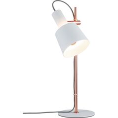 Lampa stołowa Paulmann Neordic Haldar Lampa stołowa max. 1x20W E14 230V Biały/Miedziany Mat Metal 12134842 4000870796580