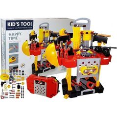 LeanToys Zestaw Majsterkowicza na baterie 3w1 Walizka Warsztat 85 elementów 56cm 12179418 5904665998021