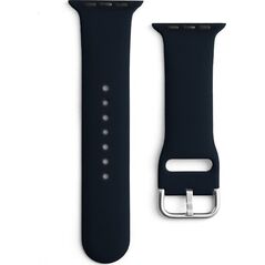 Hurtel Silicone Strap APS silikonowa opaska do Watch 8 / 7 / 6 / 5 / 4 / 3 / 2 / SE (41 / 40 / 38mm) pasek bransoleta do zegarka czarny 12179833 9145576259191