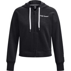 Under Armour Under Armour Essential Fleece Script FZ Hoodie 1374106-001 Czarne XS 12192772 196039084538