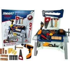 LeanToys Zestaw Majsterkowicza Warsztat Narzędzia Wiertarka 12297651 5904665998830