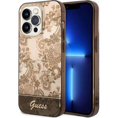 Guess Etui Guess GUHCP14XHGPLHC Apple iPhone 14 Pro Max ochre hardcase Porcelain Collection 12311879 3666339090692
