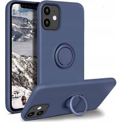 OEM Etui Silicon Ring do Iphone 11 niebieski 12468317 5901313834618