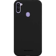 Mercury MERCURY SILICONE CASE SAM A11/M11 BLACK / CZARNY 12474384 8809762017293