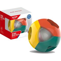 LeanToys Kolorowa Piłka Grzechotka Figury Geometryczne Dla Niemowląt 12479182 5904665997642