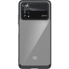 Hurtel Outer Space Case etui Xiaomi Poco X4 Pro 5G pokrowiec z elastyczną ramką czarne 12514441 5907769310799