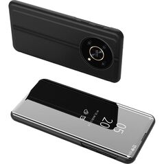 Hurtel Clear View Case etui Honor X9 / X9 5G / X30 / Magic4 Lite pokrowiec z klapką czarne 12522991 9145576266892