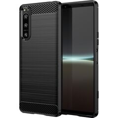 Hurtel Thunder Case etui Sony Xperia 5 IV silikonowy pancerny pokrowiec czarne 12523045 9145576267653
