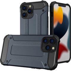 Hurtel Hybrid Armor etui iPhone 14 Pro Max pancerny hybrydowy pokrowiec niebieskie 12524056 9145576265864