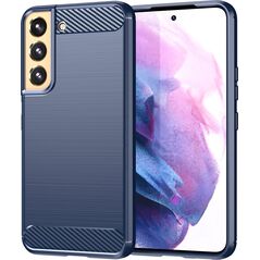 Hurtel Carbon Case etui Samsung Galaxy S23+ elastyczny silikonowy karbonowy pokrowiec niebieskie 12529545 9145576268544