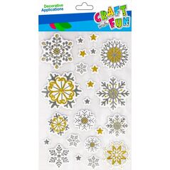 Craft with Fun OZDOBA BN NAKLEJKI GWIADKI CF BROKAT PBH 12/144 12530178 5908275177005