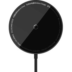 Ładowarka Baseus Ładowarka bezprzewodowa Baseus Simple Mini3 MagSafe 15W (czarna) 12568133 6932172618643