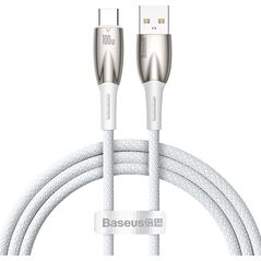 Kabel USB Baseus USB-A - USB-C 1 m Biały (BSU3851) 12568233 6932172617981