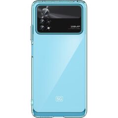 Hurtel Outer Space Case etui Xiaomi Poco X4 Pro 5G pokrowiec z elastyczną ramką niebieskie 12568610 5907769310782