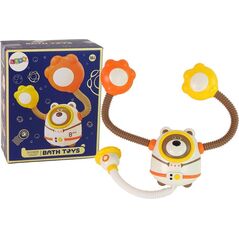 LeanToys Zabawka Do Wody Do Kąpieli Miś Kosmonauta na baterie Prysznic 12570955 5905214975791