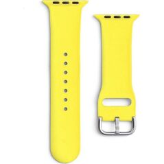 Hurtel Silicone Strap APS silikonowa opaska do Watch Ultra / 8 / 7 / 6 / 5 / 4 / 3 / 2 / SE (49 / 45 / 44 / 42mm) pasek bransoleta do zegarka żółty 12667116 9145576259276