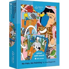 Trefl Puzzle 500 element?w UFT VELVET No Pain, No Painting 12678525 5900511374230