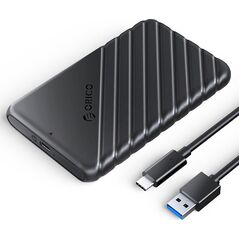 Kieszeń Orico Obudowa dysku 2,5" USB-C 3.1 6Gbps czarna 12692859 6941788854543