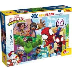Lisciani LISCIANI MARVEL PUZZLE DF MAXI FLOOR 24 SPIDEY 12725592 8008324099726