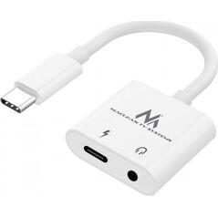 Adapter USB Maclean Adapter USB type-C 3,5 mm jack PD MCTV-848 12727183 5902211128458