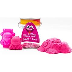 Epee EPEE Ultra Piasek - puszka 150g różowy + foremka 3D krówka 093735 12732363 8591945093735