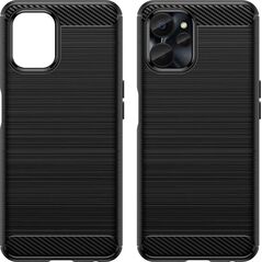 Hurtel Carbon Case etui do Realme 10 5G / Realme 9i 5G elastyczny silikonowy karbonowy pokrowiec czarne 12741126 9145576271872
