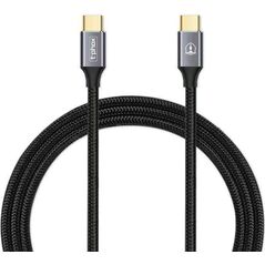 Kabel USB T-Phox USB-C - USB-C 1 m Czarny 12744646 6974670441897