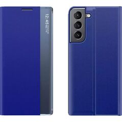 4kom.pl Etui New Sleep Case do Samsung Galaxy S23 pokrowiec z klapką podstawka niebieskie 12748011 9145576270134