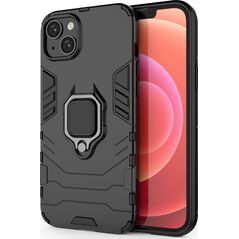 Hurtel Ring Armor etui do iPhone 14 pancerny pokrowiec uchwyt magnetyczny ring czarne 12748381 9145576272176