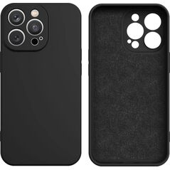 Hurtel Silicone case etui Samsung Galaxy A34 5G silikonowy pokrowiec czarne 12781025 9145576273173