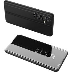 Hurtel Clear View Case etui Samsung Galaxy A54 5G pokrowiec z klapką czarne 12781447 9145576273791