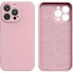 Hurtel Silicone case etui Samsung Galaxy A14 5G / Galaxy A14 silikonowy pokrowiec różowe 12781511 9145576273135