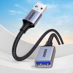 Adapter USB Ugreen UGREEN Przedłużacz USB 3.O, męski USB do żeński USB, 0,5m 12835756 6957303814947