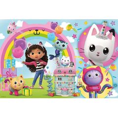 Trefl Puzzle 24el Maxi Wesoła Gabi. Koci Domek Gabi 14353 Trefl 12857306 5900511143539
