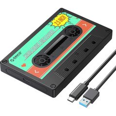 Kieszeń Orico SATA 2,5" USB-C 6Gbps kaseta (2580C3-V1-BK-EP) 12862748 6941788874749