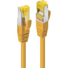 Lindy LINDY Patchkabel Cat6A RJ45 S/FTP Cat7 LSZH Kabel gelb 1,5m 12876027 4002888476591