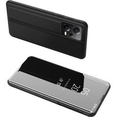 Hurtel Clear View Case etui do Xiaomi Redmi Note 12 Pro+ pokrowiec z klapką czarne 12894986 9145576276075