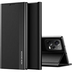 Hurtel Sleep Case Pro etui do Xiaomi Redmi Note 12 5G / Poco X5 5G z klapką podstawka czarne 12895034 9145576275658