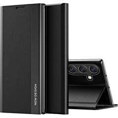 Hurtel Sleep Case Pro etui do Samsung Galaxy A24 4G z klapką podstawka czarne 12895039 9145576275603