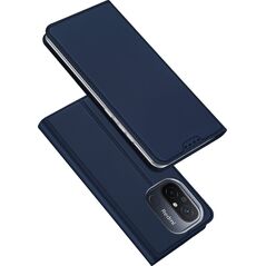 Dux Ducis Dux Ducis Skin Pro etui do Xiaomi Redmi 11A / Poco C55 / Redmi 12C pokrowiec z klapką portfel na kartę podstawka niebieskie 12895044 6934913030851