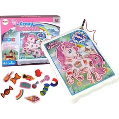 LeanToys Gra Zręcznościowa Szalony Jednorożec Plansza 12897290 5905323218338