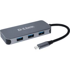 HUB USB D-Link D-Link DUB-2335  6-in-1 USB-C Hub mit HDMI/USB-PD/GBE retail 12905848 790069468629