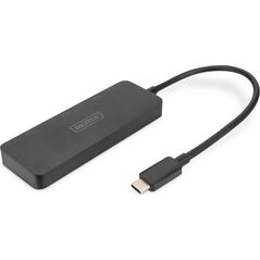 HUB USB Digitus DIGITUS USB-Hub 3-Port  C  ->3xHDMI m.Kabel          schwarz 12906042 4016032481751