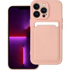 4kom.pl Futerał CARD CASE do IPHONE 14 PRO różowy 12927767 5903396164798
