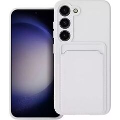 4kom.pl Futerał CARD CASE do SAMSUNG S23 Plus biały 12927794 5903396187506