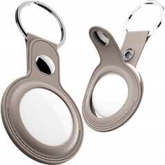 Class and Culture LLC KeyBudz AirTag Keyring - skórzane etui ochronne do AirTag (sandy beige) 12952592 810082990089